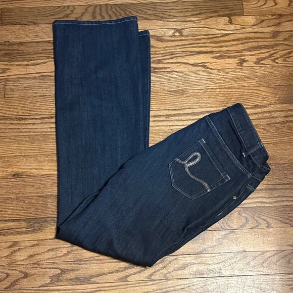 Terry Lewis Women’s Dark Blue Bootcut Jeans - Unbranded - Picture 8 of 8